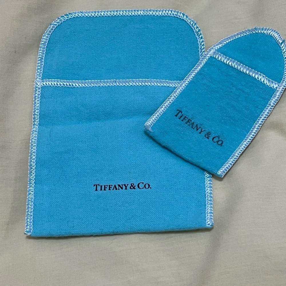 Pair of Tiffany Jewelry Pouches